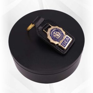 DEA Leather Key Chain