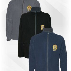 Fleece Embroidered Full Zipper