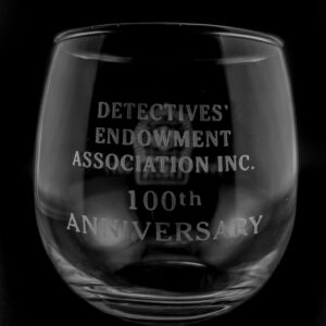 100th Year Anniversary Wine Glass