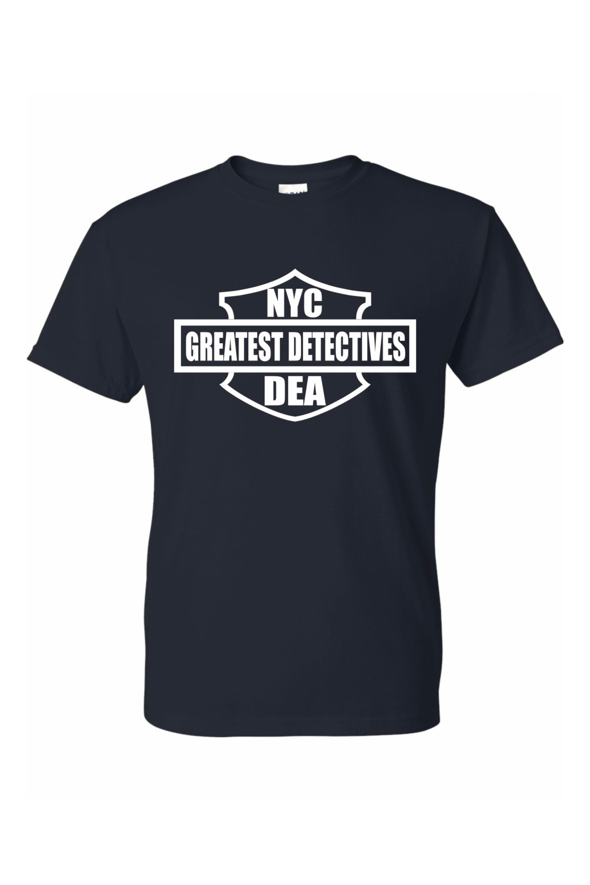NYC Det T Shirt White jpg