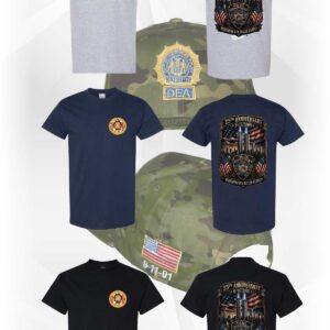9/11 25th Anniversary T-Shirt & Camo Cap