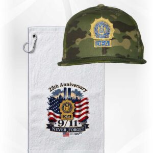 9/11 Camo Cap & Golf Towel